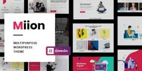 Miion汉化版V1.2.7 商业/咨询/金融服务网站建站WordPress主题