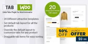 TabWoo自定义产品选项卡WooCommerce插件V1.0.9