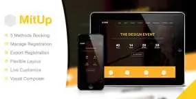 MitUp v1.3.5 活动会议举办类WordPress主题 带手动导入演示数据
