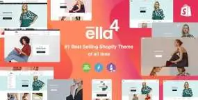 Shopify主题Ella(v6.7.6)多布局跨境电商购物网站模板