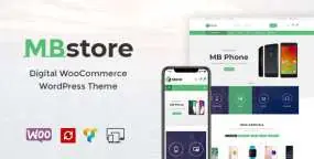 MBStore数码产品在线购物网站WooCommerce主题