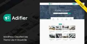 Adifier(v3.9.8)业务分类广告目录列表WordPress主题