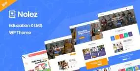 WordPress主题Nolez 1.0 ：响应式教育机构网站WordPress主题