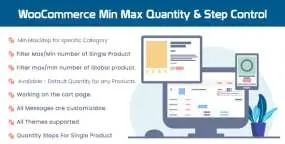 数量上下限和步长控制WooCommerce插件Min Max Quantity & Step Control