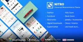 WordPress主题Nitro 1.7.9：通用电子商务网站WooCommerce主题