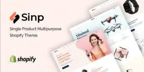 Shopify主题Sinp 1.0：多用途单产品外贸电商Shopify主题