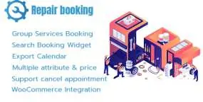 Repair Booking维修服务预约WordPress插件