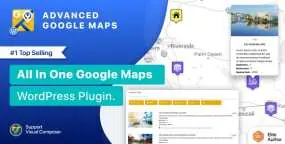 Advanced Google Maps(v6.0.4)高级谷歌地图WordPress插件