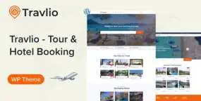 WordPress主题Travlio破解版V1.0.4 旅游预约预订网站模板