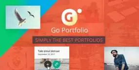 Go Portfolio汉化版(v1.8.4)响应式作品集WordPress插件