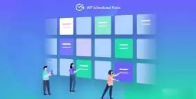 WP Scheduled Posts Pro汉化版_文章发布时间表插件