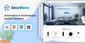 Joomla主题SmartHome 3.11  响应式智能家居网站Joomla模板