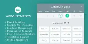 gAppointments在线预约预订表单GF扩展组件V1.14.1