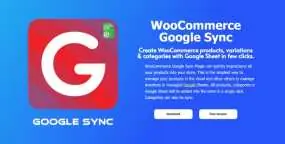 WordPress插件GoogleSync Pro 3.1 同步Google Sheets表格的WooCommerce插件