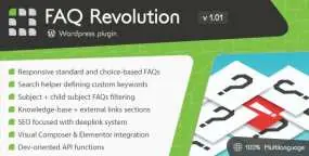 FAQ Revolution汉化版_手风琴FAQs构建器WordPress插件