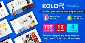 Kala移动优化外贸电商网站Shopify主题V7.0.21(销量4672套)