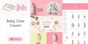 Shopify主题Babs 1.0 婴儿用品外贸电商Shopify模版