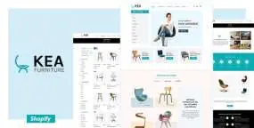 Shopify主题Kea 1.0 家具家居装饰品外贸电商Shopify模版