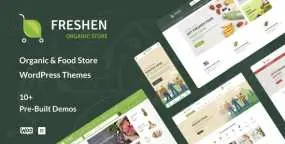 Freshen绿色有机食品外贸电商WooCommerce主题