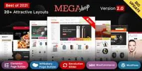 Mega Shop综合购物商城跨境电商WooCommerce主题V3.0.2