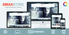 eMaxStore 1.4.12 多用途跨境电商外贸网站WooCommerce主题