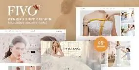 Shopify主题Fivo 1.0 婚纱和新娘礼服跨境电商平台Shopify模板