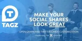 TAGZ Pro社交分享Open Graph元标记SEO优化Joomla插件V5.0