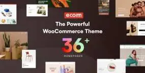 Ecomm破解版v2.0.9 化妆品服装跨境电商WooCommerce主题