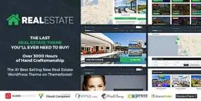 Real Estate 7汉化版_租房售房房地产中介WordPress主题
