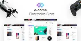 [1.5.8]Ecome智能手机数码产品跨境电商购物网站WooCommerce主题