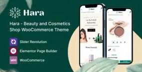 Hara(v1.2.16)美容化妆品购物平台WooCommerce主题