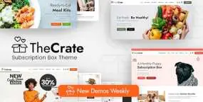 TheCrate汉化版(v2.0)订阅盒|订阅式电商网站WooCommerce主题