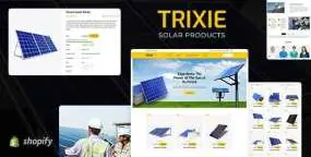 [2.2.21]Trixe太阳能电池板|可再生能源环保产品网店跨境电商Shopify主题