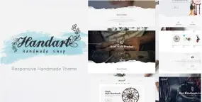 Handart手工制品和工艺品销售网站WooCommerce主题V1.0.8