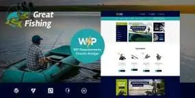 [1.5.1]Fishing钓鱼钓具和狩猎工具销售网站WooCommerce主题