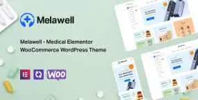 Melawell多商家药品医疗用品器械购物网站WooCommerce主题