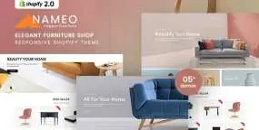 Nameo优雅家具家私跨境电商Shopify主题V1.0.0