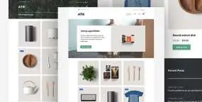 Atik简约在线销售网店WooCommerce主题V1.3.3
