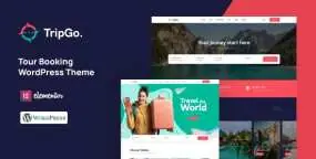 Tripgo WordPress主题_旅行社旅游预订网站模板