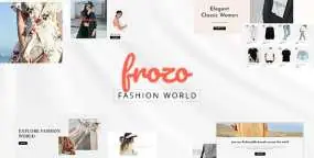 Frozo服装时装精品店跨境电商Shopify主题V1.0