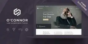Oconnor(v1.7.7)律师事务所和法律咨询机构WordPress主题