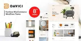 Davici汉化版|家具装饰品跨境电商销售网站WordPress主题