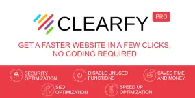 Clearfy Cache Pro汉化版(V3.6.4)网站速度和SEO优化Wordpress插件