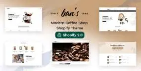 Bans咖啡店和咖啡厅网站Shopify主题V1.0.2版