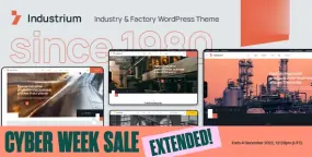 Industrium破解版_化工和冶金制造业WordPress主题