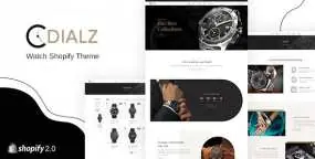 Dialz手表专卖店购物网站Shopify主题V1.0