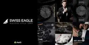 Swiss Eagle高端手表珠宝专营店Shopify主题