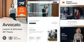 Avvocato WordPress主题_律所&法律顾问建站模板