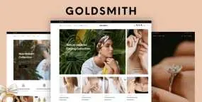 GoldSmith汉化版_珠宝首饰购物网店WooCommerce主题