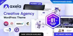 Axela(v1.1.5)网站建设和Web开发公司WordPress主题